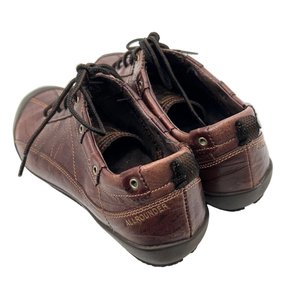 Mephisto Allrounder Leather Lace Up Sneaker Shoes - Picture 3 of 6